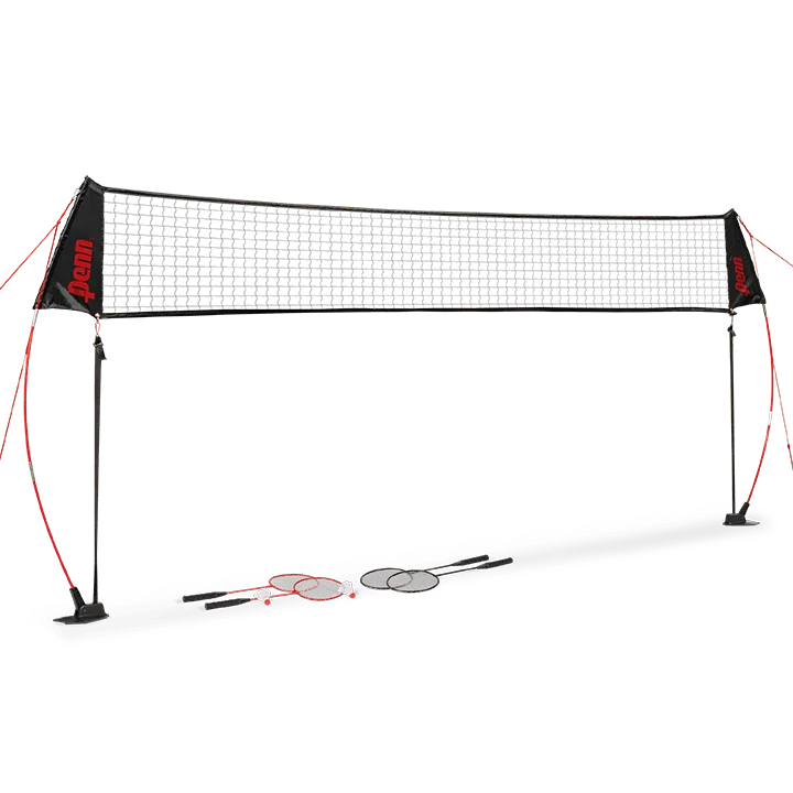 

Premium Easy Setup Badminton Set, Includes 4 Rackets and Shuttlecocks