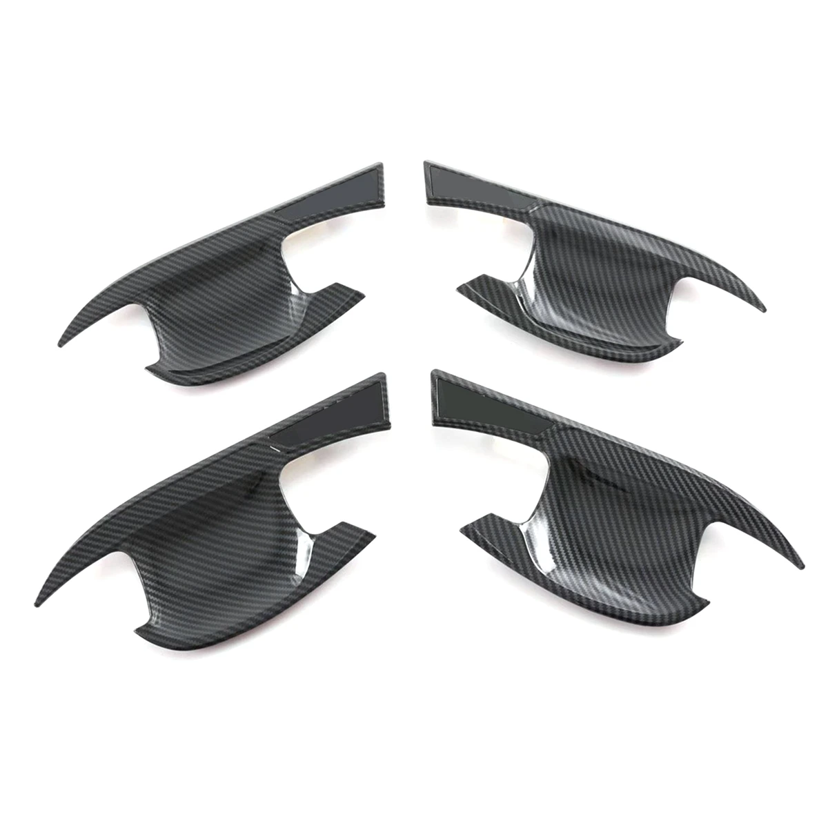 

Защитная крышка для автомобильной дверной ручки из углеродного волокна для Kia NIRO 2022