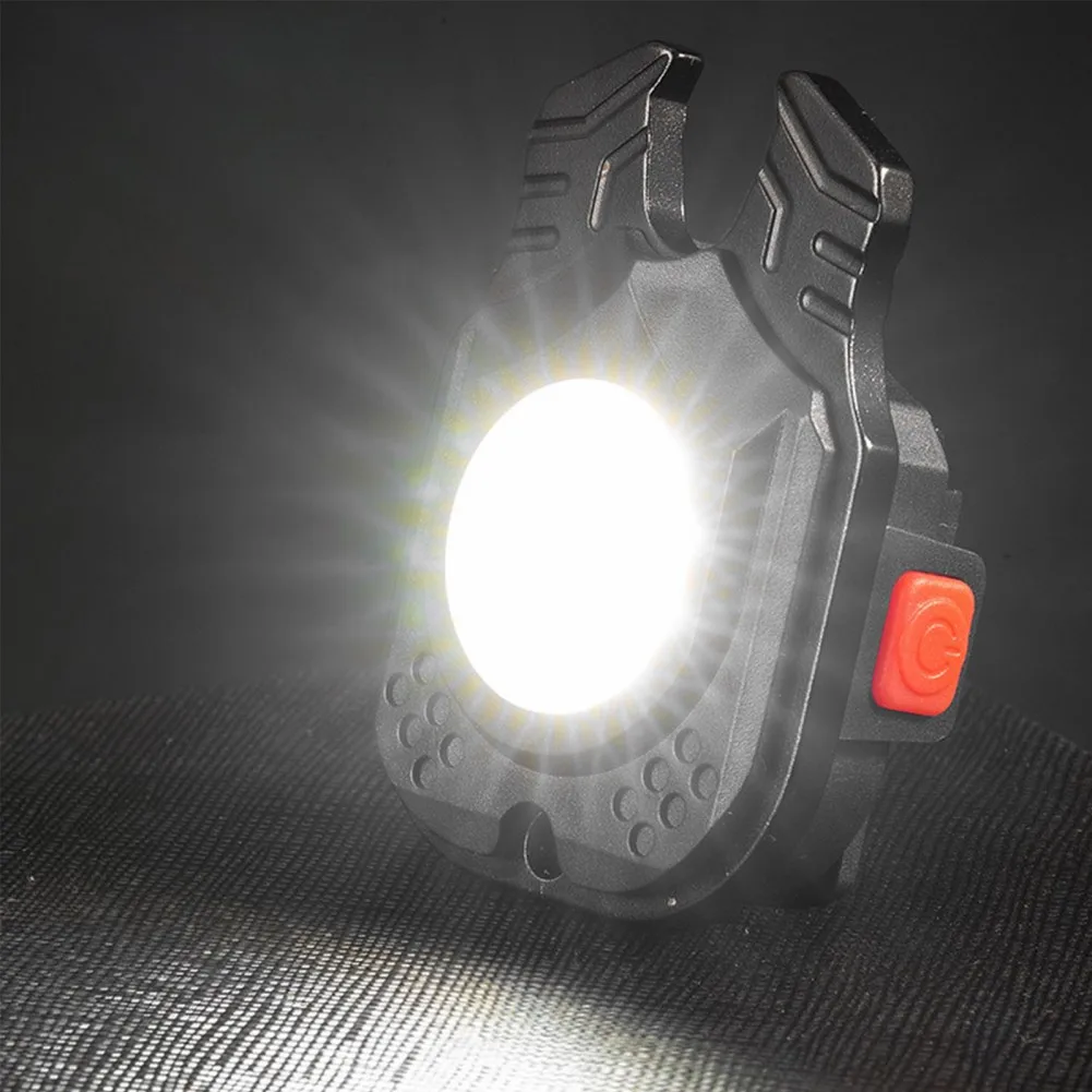

Mini Magnetic LED Working Light Portable Outside Pocket Flashlight USB Rechargeable COB Key Light Lantern Camping Hiking Lantern