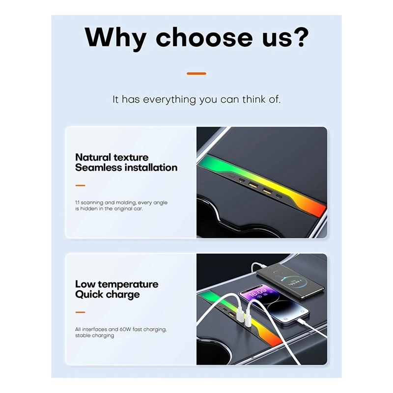 Док-станция для быстрой зарядки 4 порта 27 Вт