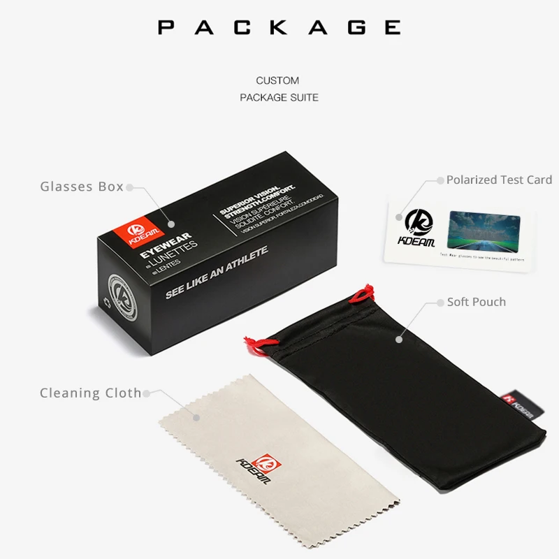 Мужские солнцезащитные очки KDEAM