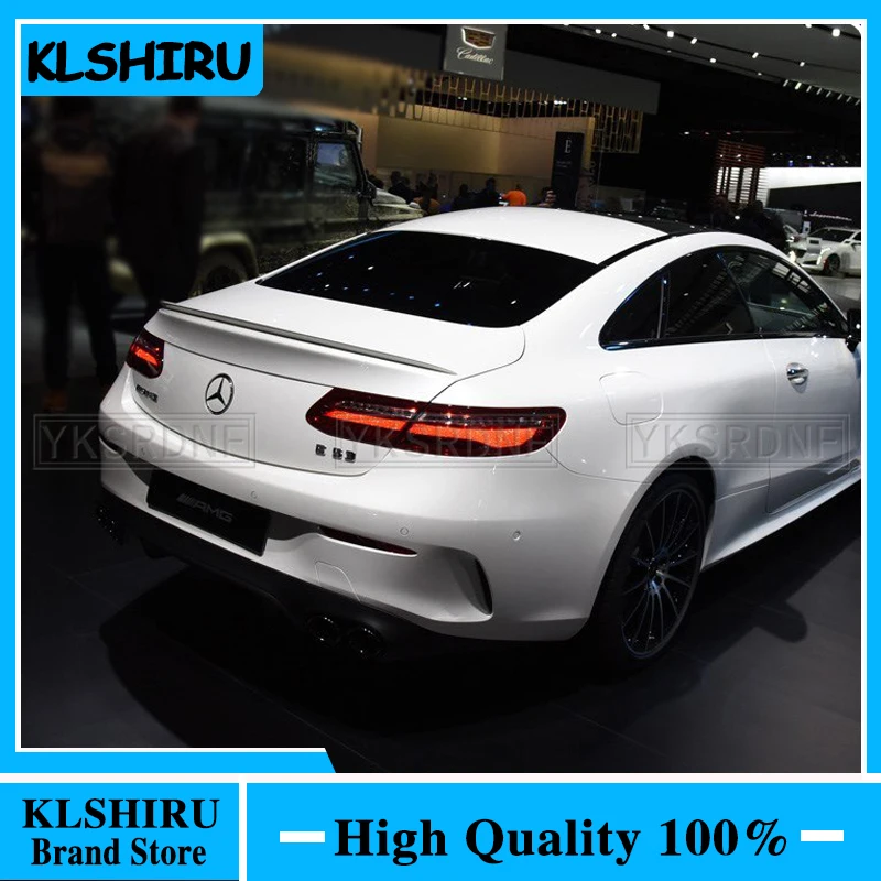 

Для Mercedes-Benz W213 E-COUPE 2-дверный W238 E200 E300 E53 2017 2018 2019 2020 2021 Спойлер ABS Крыло заднего багажника автомобиля