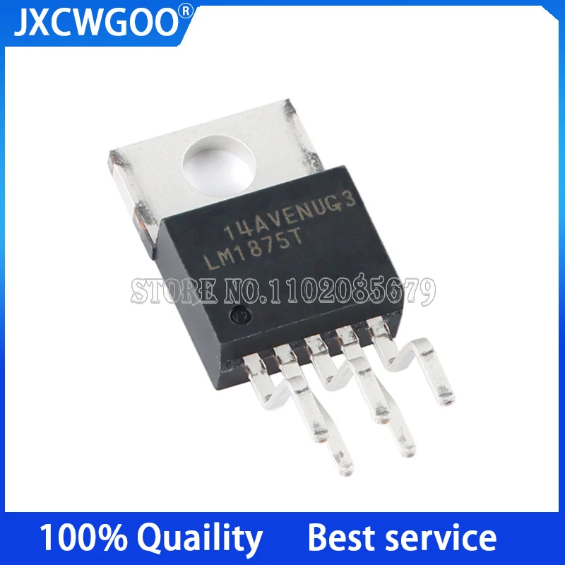 

10PCS LM1875T/NOPB LM1875T LM1875 TO-220-5 Audio power amplifier IC chip New original