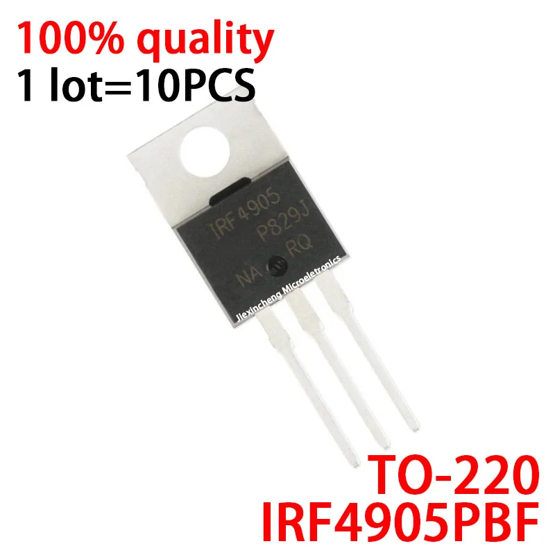 

10PCS IRF4905PBF IRF4905 TO220 55V/74A MOSFET new original