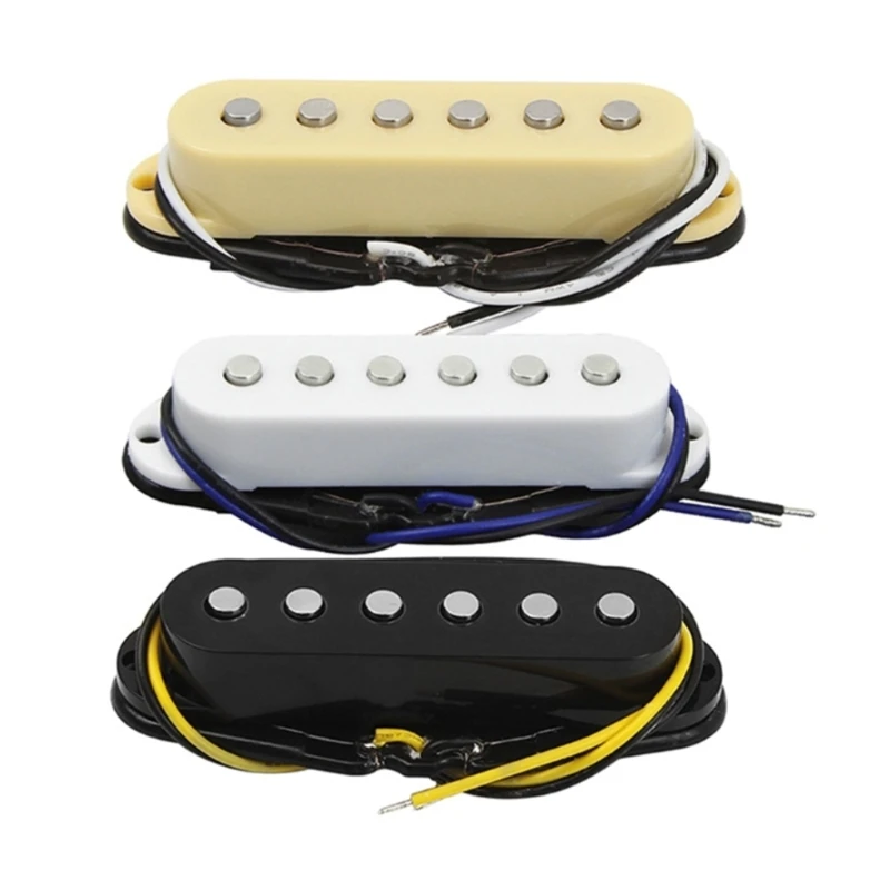 

Electric Guitar Pickup Ceremic Magnet Middle Bridge Single Coil Pickups & Screws