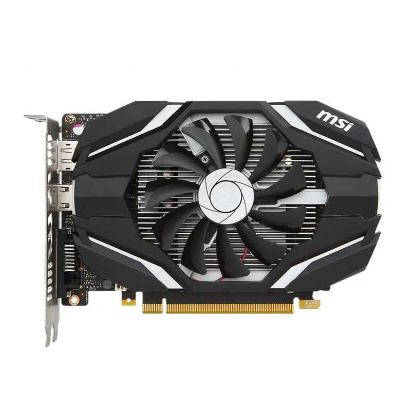 Видеокарта MSI GeForce GTX 1050 Ti 4G GDDR5 1392 бит МГц DVI DP HDMI |