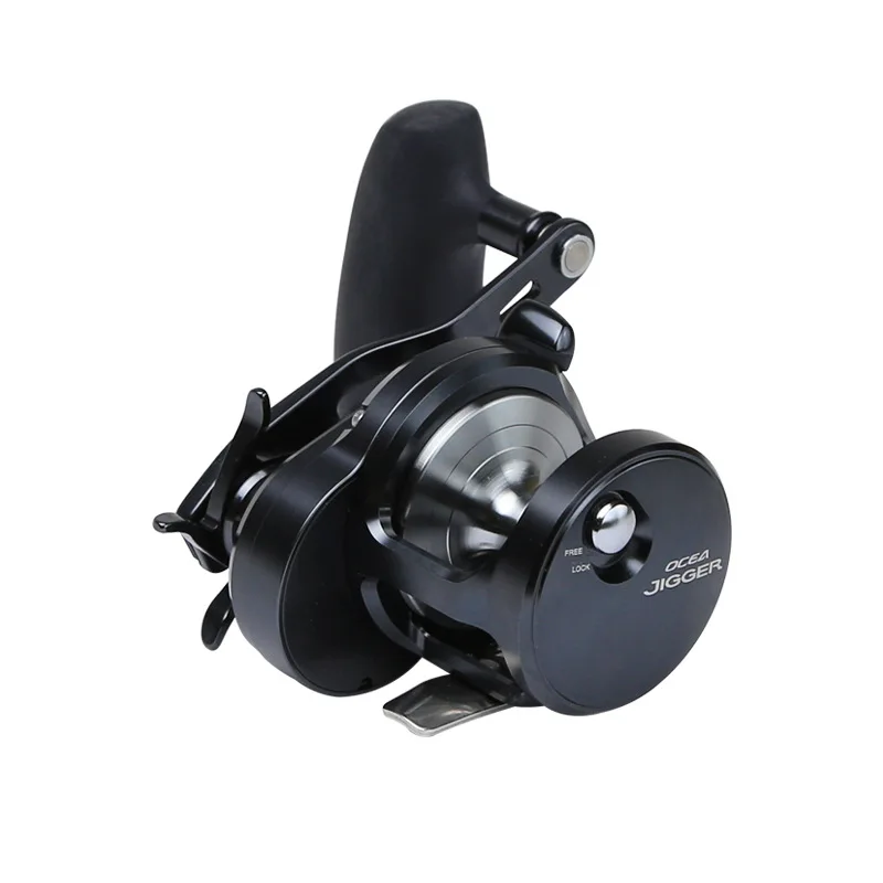 

Metal Bait Casting Minitroll Boat Fishing Reel With Line Winter River Plate Baitcast Coil Roller