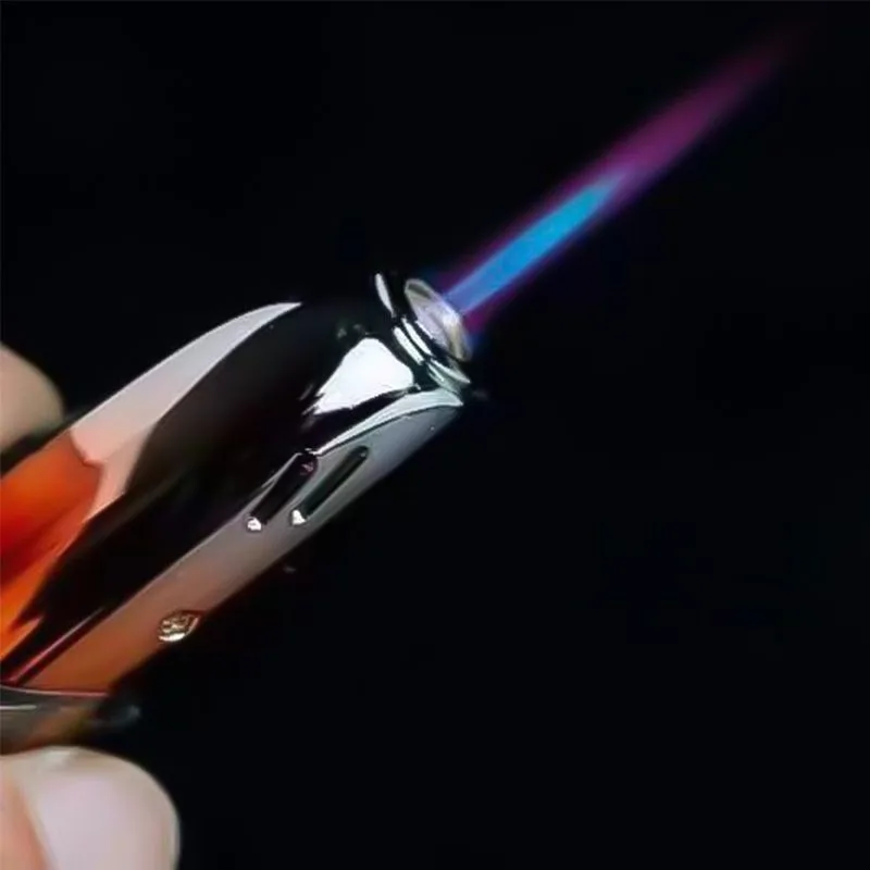 Ветрозащитная зажигалка с струйным пламенем и бутаном