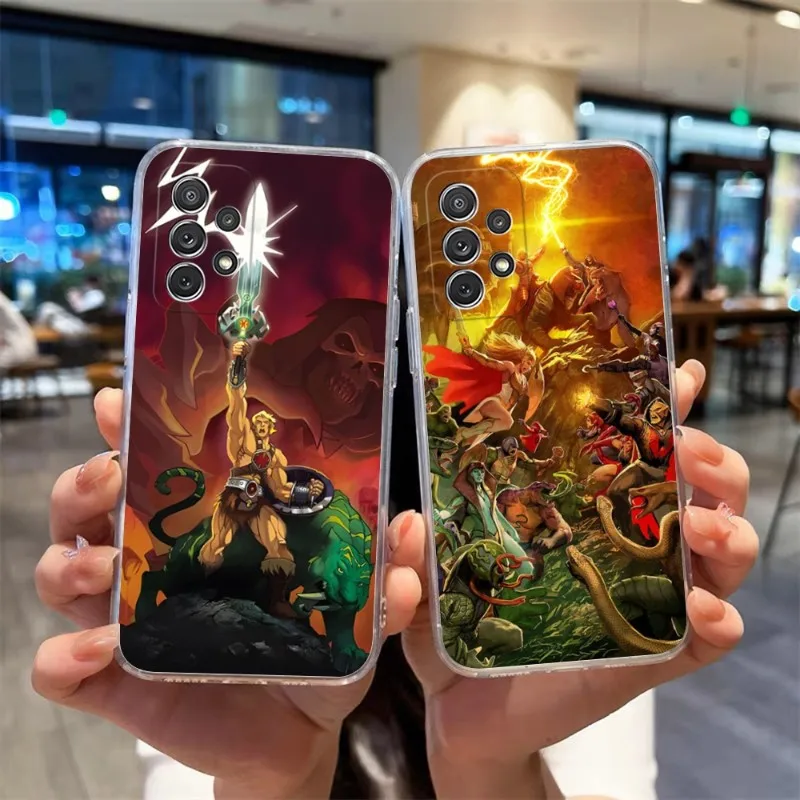 

He-man And The Masters Of The Universe Phone Case For Samsung S30 S20 S23 S22 S10 20Fe Note 20 10 Pro Plus Ultra A12 A42 A71 A91