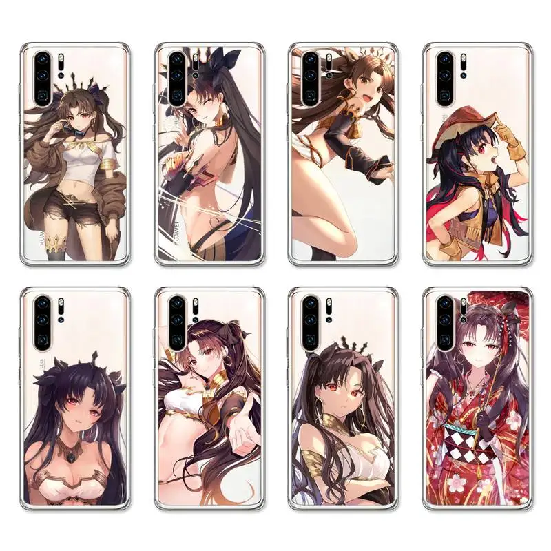 

Ishtar Archer Fate Grand Order Anime Transparent Phone Case For Huawei P30 P20 Pro P40 Mate 20 Lite P Smart Z Y5 Y6 Y7 2019