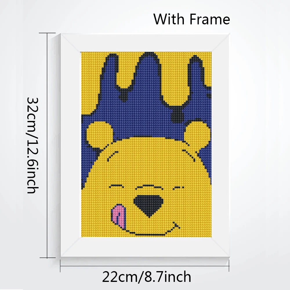 Алмазная 5D картина сделай сам Disney полный комплект мультяшная мозаика Винни-Пух