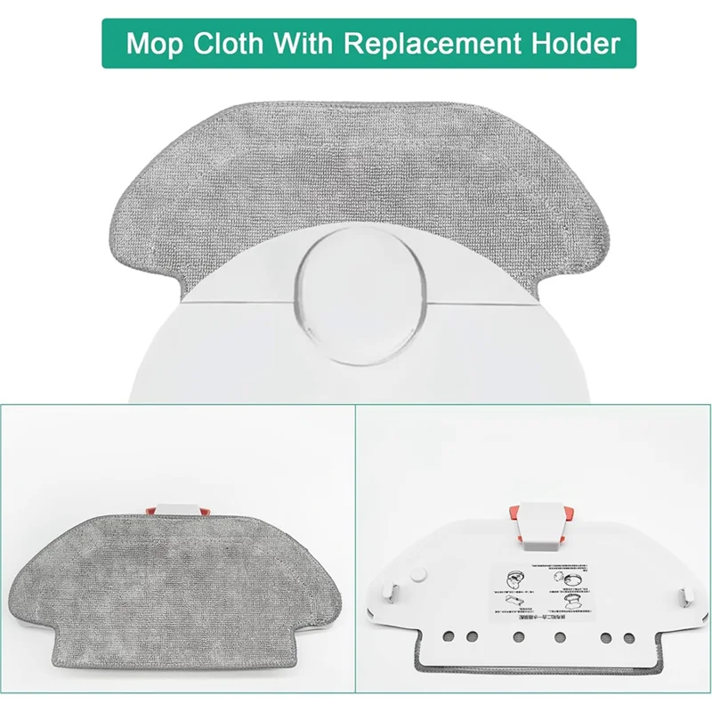 Фото ~【В наличии】Для Xiaomi Mi Robot Vacuum Mop 2S, Mop Pro, Mop P, S12, S10 EU, STYJ02YM, Для Viomi V2 Pro, V3 SE, Держатель салфеток для швабры №5
