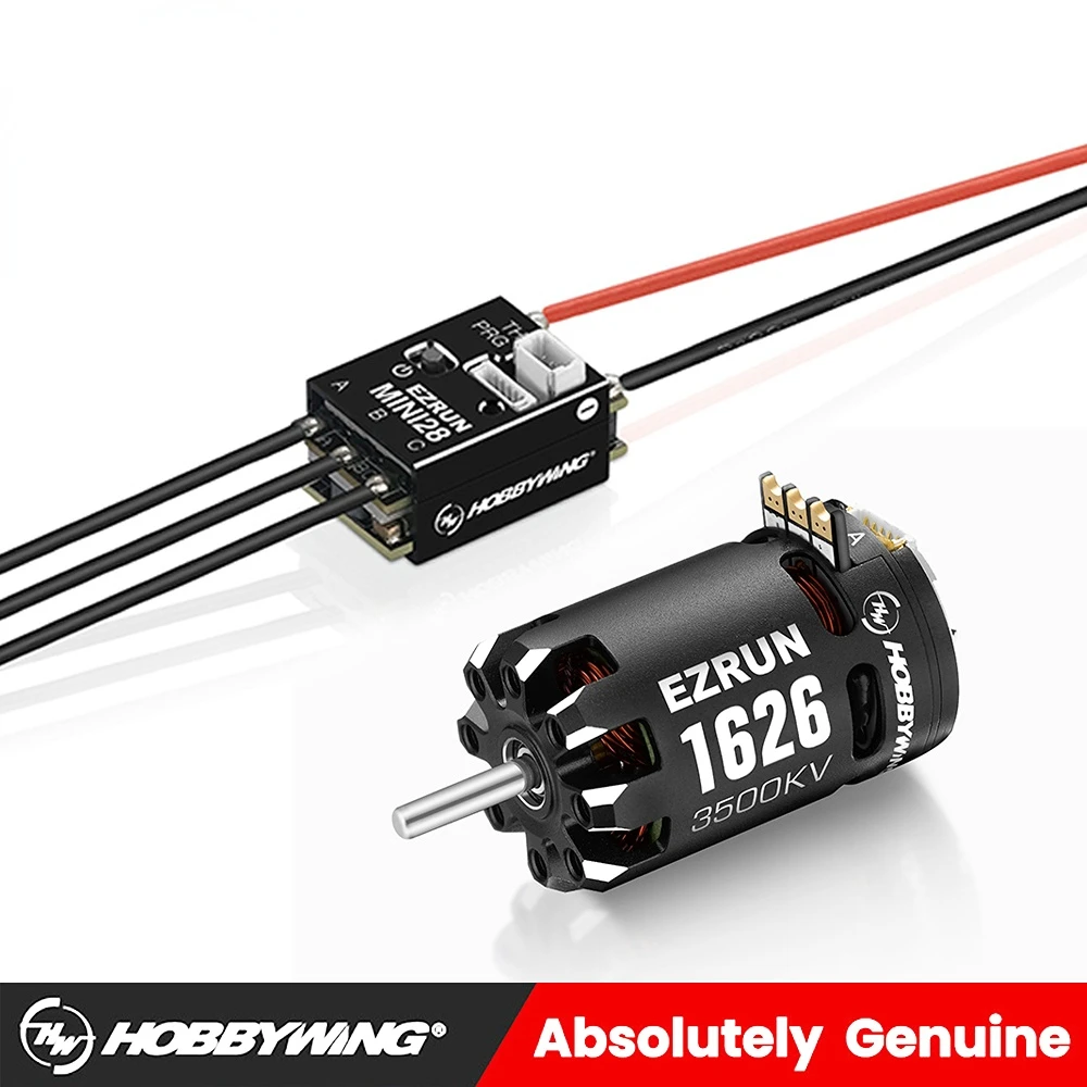 Новинка Hobbywing EZRUN 1626 SD 3500KV 5000KV 6500KV сенсорный Бесколлекторный двигатель с MINI28 30A ESC для 1/28 RC GL гоночный/Дрифтерный автомобиль