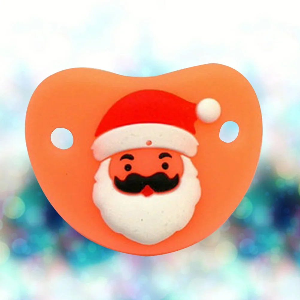 

1pc Infant Pacifier Santa Claus Pacifier for 0-3 Years