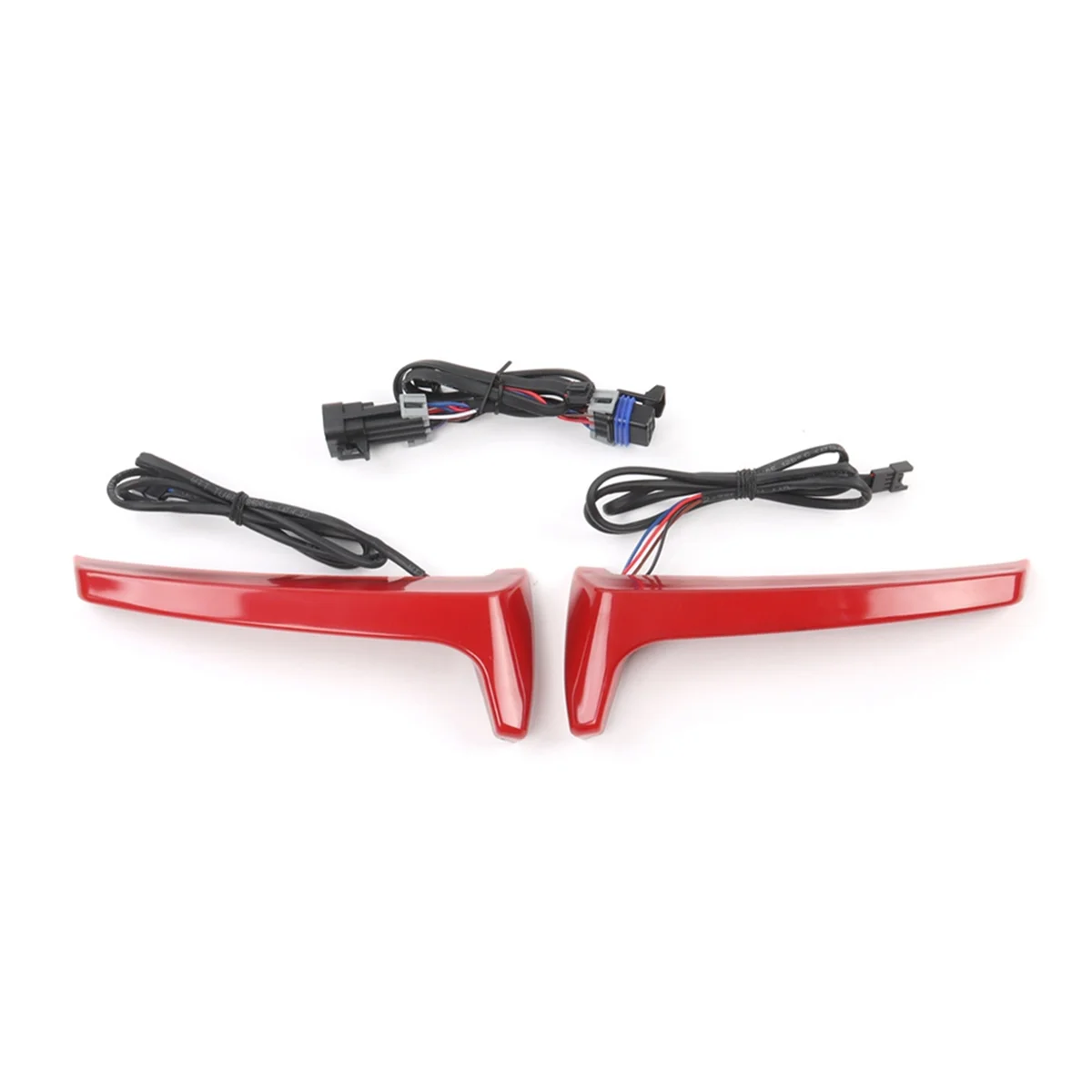 Задняя боковая седельная сумка мотоцикла светодиодный индикатор стоп-сигналы