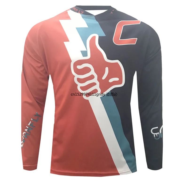 

Футболка мужская с длинным рукавом, быстрая сушка, Джерси для горного велосипеда