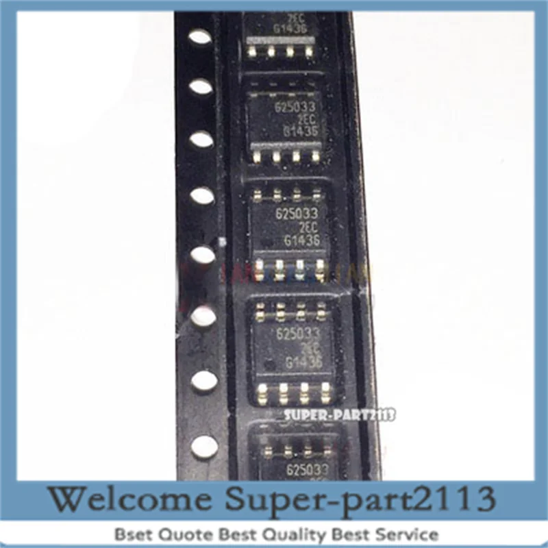 

New Arrival 10PCS 625033 sop8 Communication chip