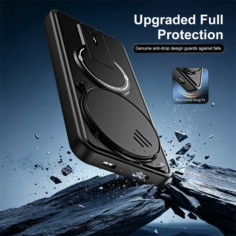 Фото Гибридный противоударный магнитный чехол для Xiaomi 15T 17 Pro Max с защитой камеры и подставкой для Pooc X8 Pro Max M8 Pro №5
