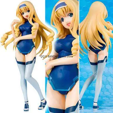 Фото Оригинальная фигурка Bandai Figuarts ZERO Infinite Stratos Cecilia Alcott, модель для декора рабочего стола, коллекционный предмет для хобби. №4