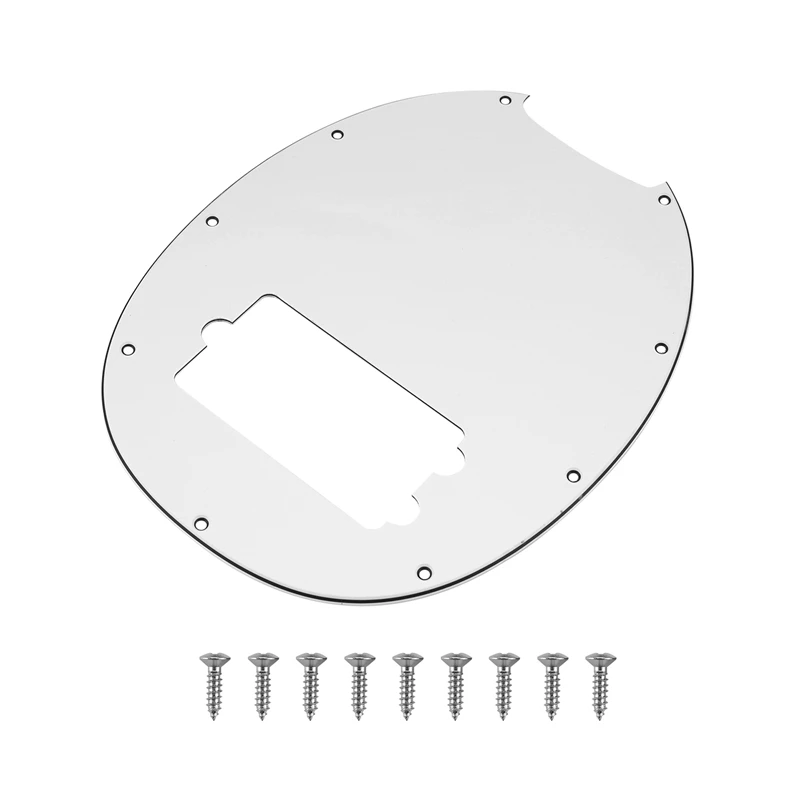 Накладка для бас-гитары с 9 отверстиями подходит Mm Classic 4 Bass Pick Guard Защитная