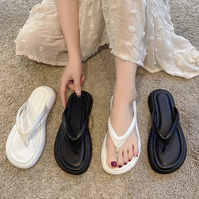 

Шлепанцы женские резиновые, роскошные сандалии на плоской подошве, дизайнерские мягкие тапки из экокожи, для пляжа, лето 2022