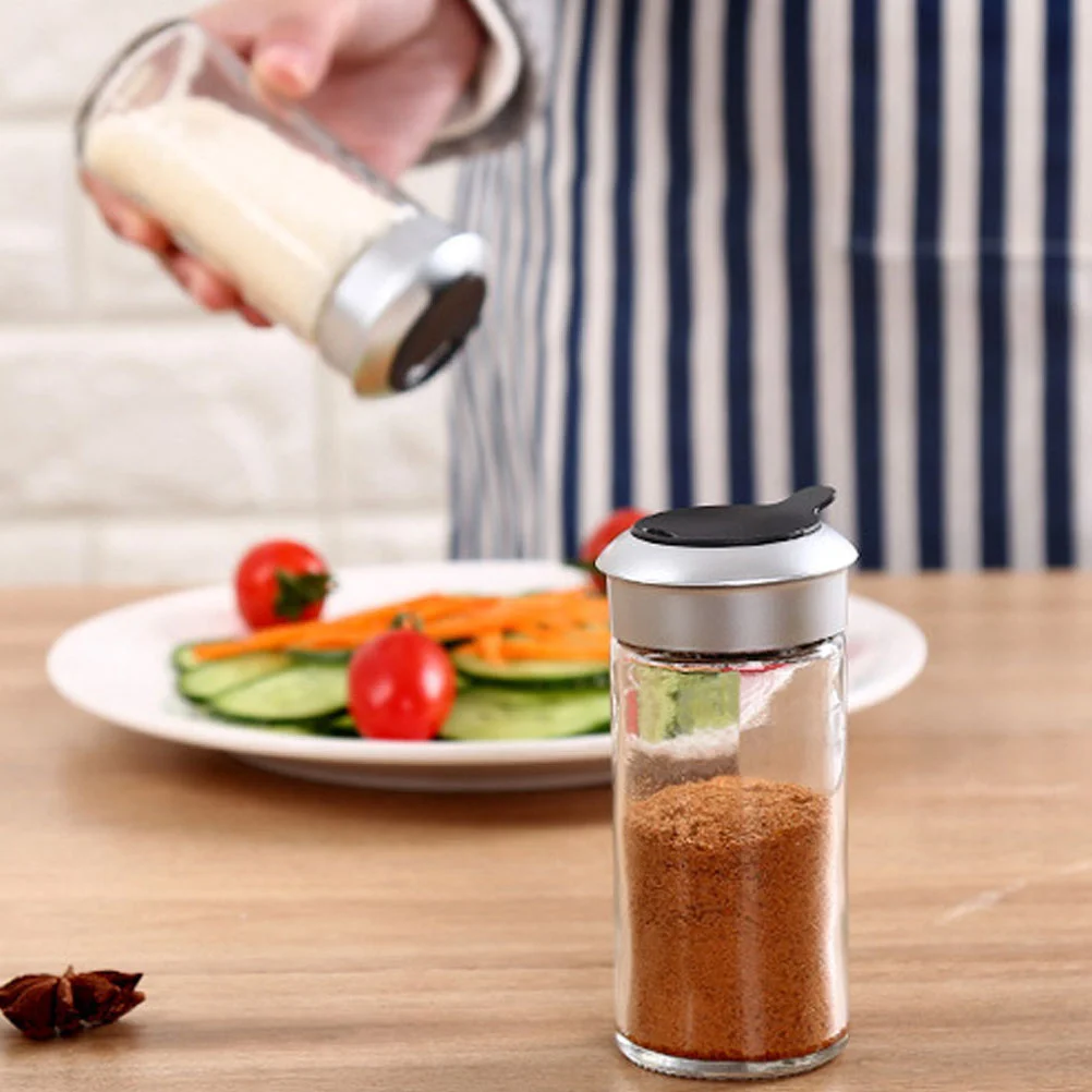 

2 Pcs Clear Container Pepper Jars Hand Grinder Pepper Grinding Mill Glass Containers Glass Pepper Grinder Handheld