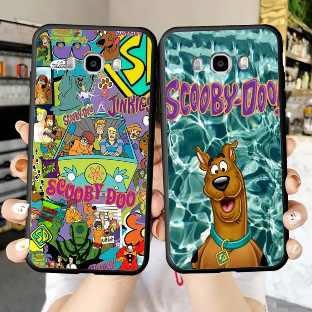 

S-Scooby Cartoon Doo Phone Case For Samsung J 7 plus 7core J7 neo J6 plus prime J6 J4 J5 Mobile Cover