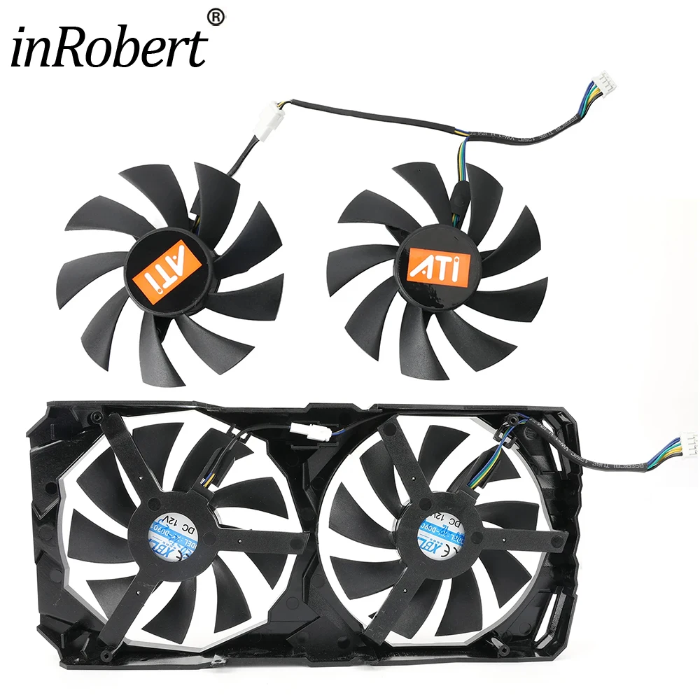 85 мм XY-D09015B Сменный вентилятор для видеокарты XBLY RX580 RX 580 8 ГБ Вентилятор Кулер