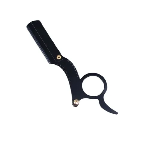 Классическая бритва из нержавеющей стали для большого пальца