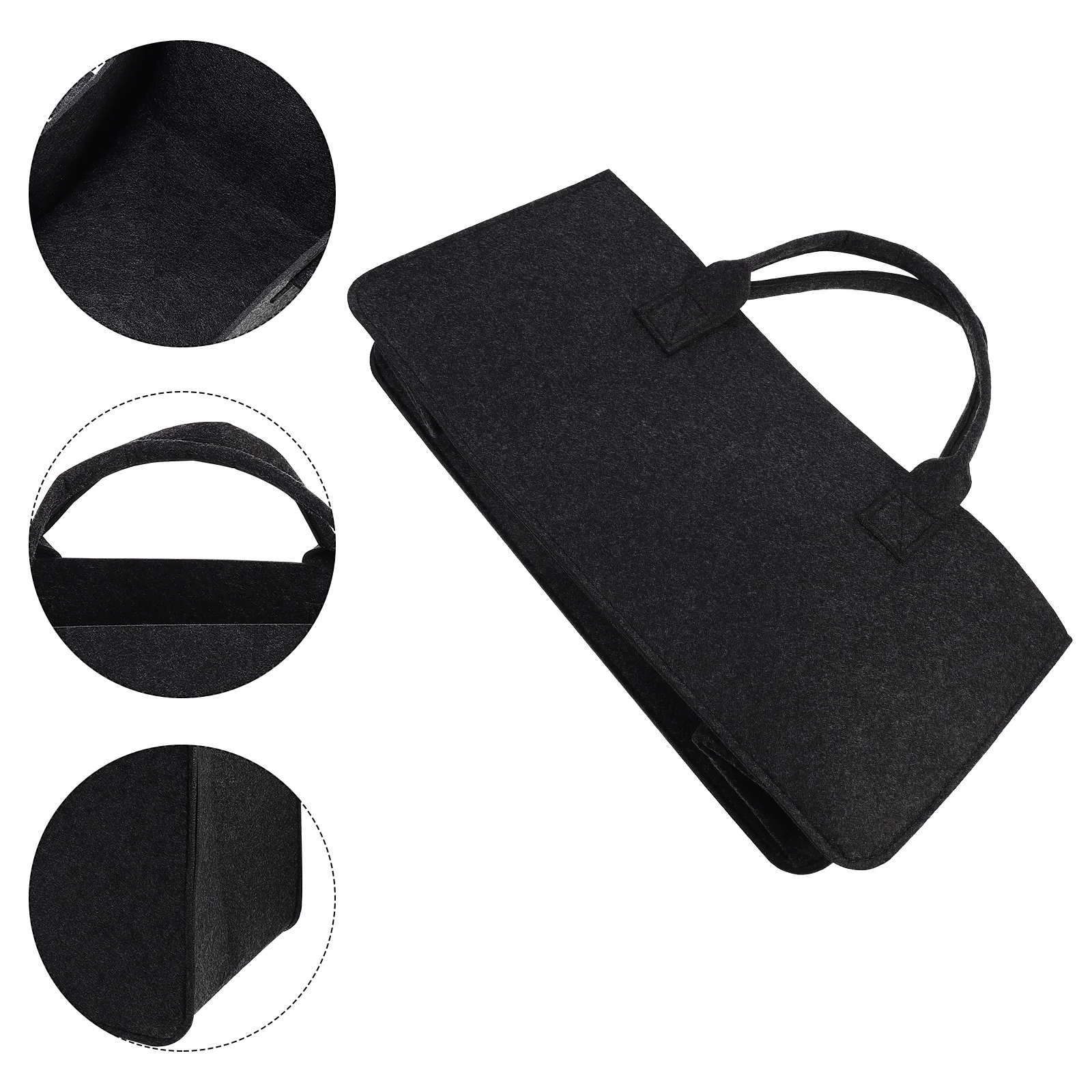 

1 Pc Convenient Felt Storage Bag Portable Firewood Storage Pouch for Outdoor