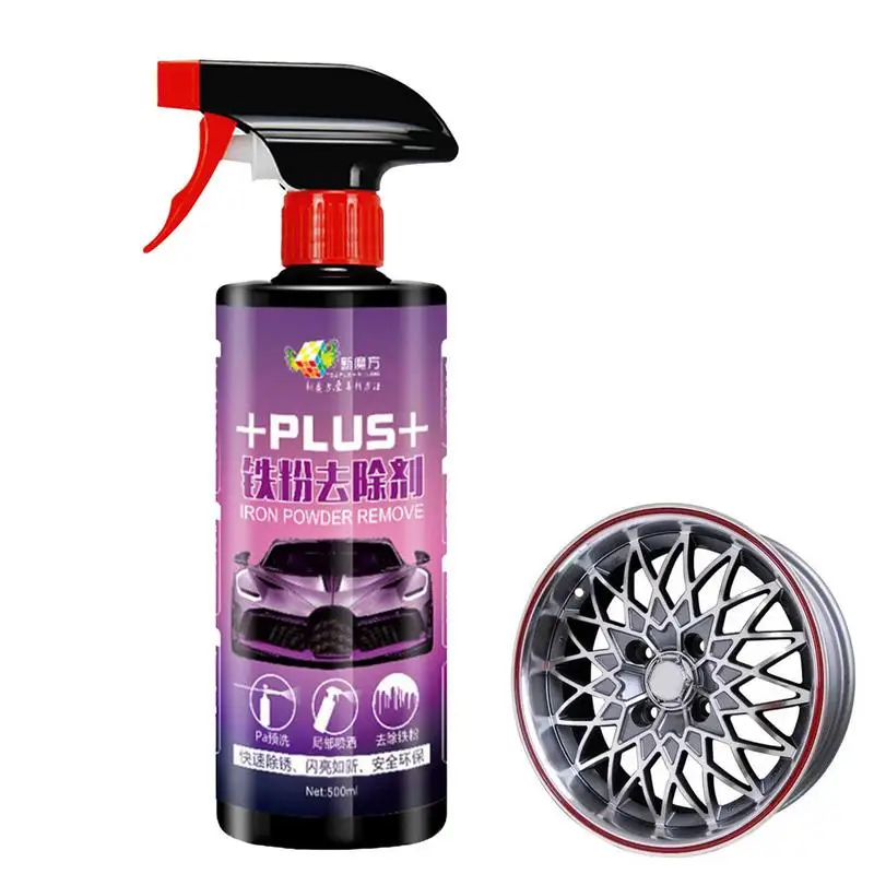 

ML Car Wheel Paint Surface Iron Powder Remover Body Derusting Cement Concrete Dissolution Cleaning Agent With Towel