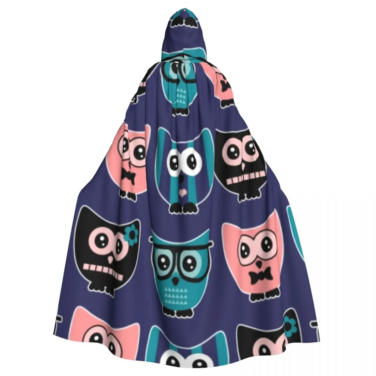 Женский длинный халат с капюшоном для косплея