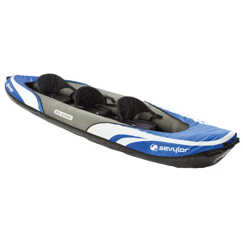 

Sevylor Big Basin 3-Person Inflatable Kayak with Carry Bag inflatable kayak