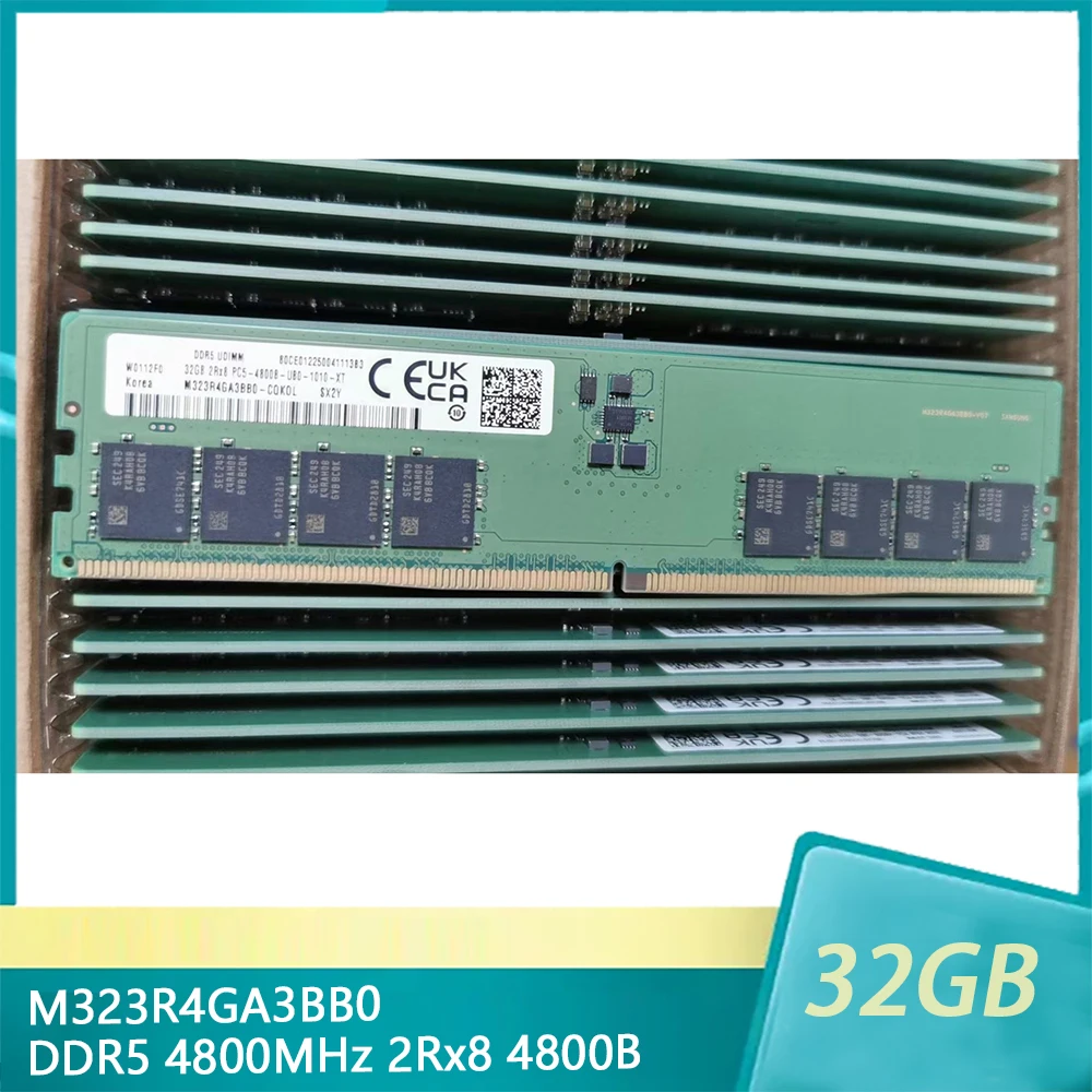 

M323R4GA3BB0 32GB DDR5 4800MHz 2Rx8 4800B RAM For Samsung Desktop Memory Fast Ship High Quality