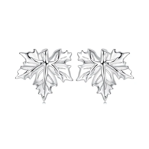 Серьги-гвоздики BAMOER из серебра 925