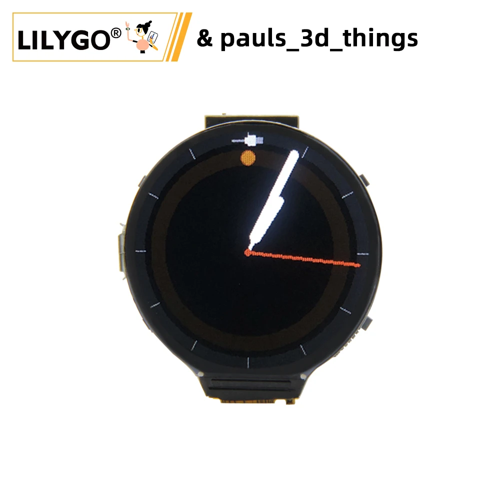 

TTGO & pauls_3d_things Open-Smartwatch ESP32 for Arduino T-micro32 Open Source Programmable Watch Module WIFI Bluetooth