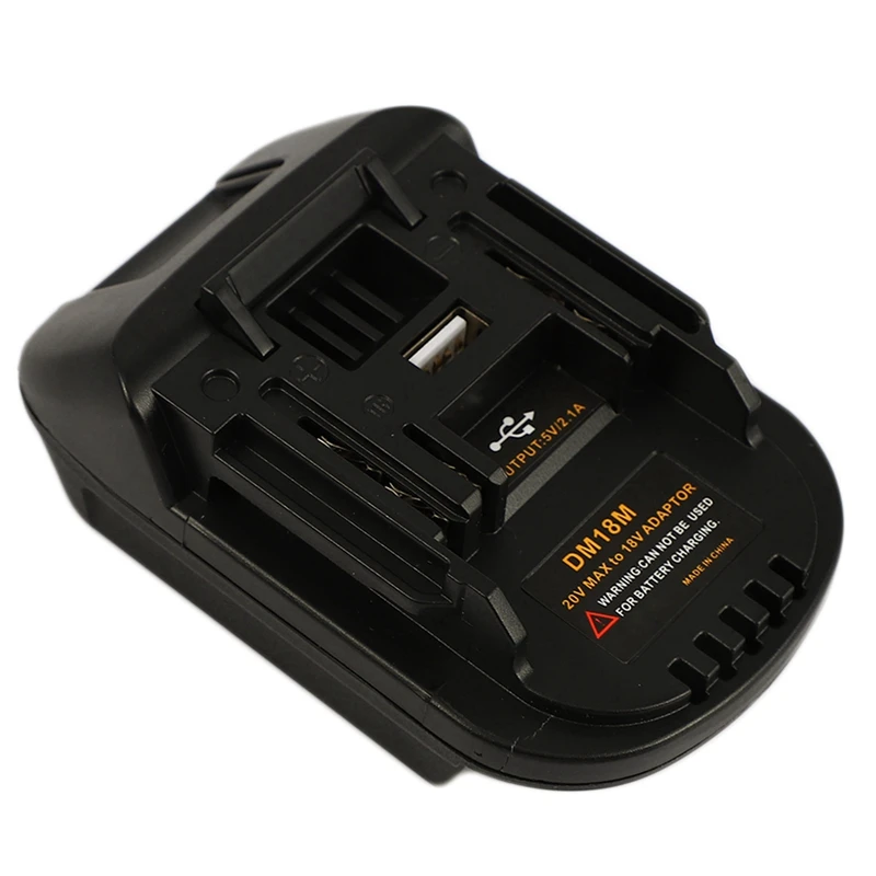 

5x20V To 18V инструмент для преобразования аккумулятора Dm18m li-ion зарядное устройство адаптер для аккумуляторов Makita Bl1830 Bl1850