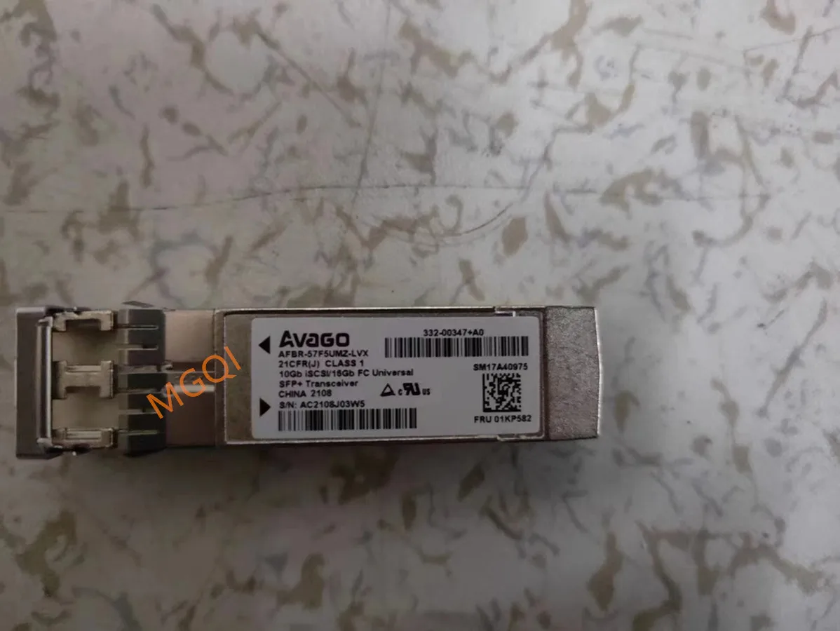 16G SFP Fiber Module/AFBR-57F5UMZ-LVX/332-00347+A0/4M17A13527/16Gb iSCSI/16Gb FC Universal SFP+ Transceiver