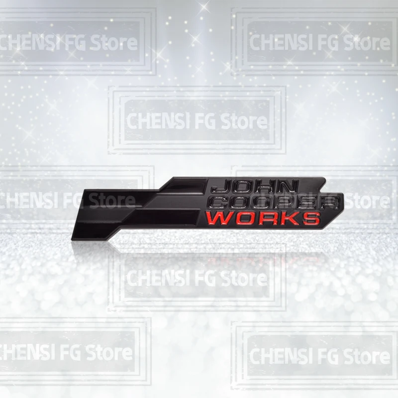 

3D металлический сплав, новый значок на переднюю решетку JCW для Mini Cooper S R59 R60 R56 R58 F56 Countryman Clubman, эмблема на задний багажник автомобиля, наклейка