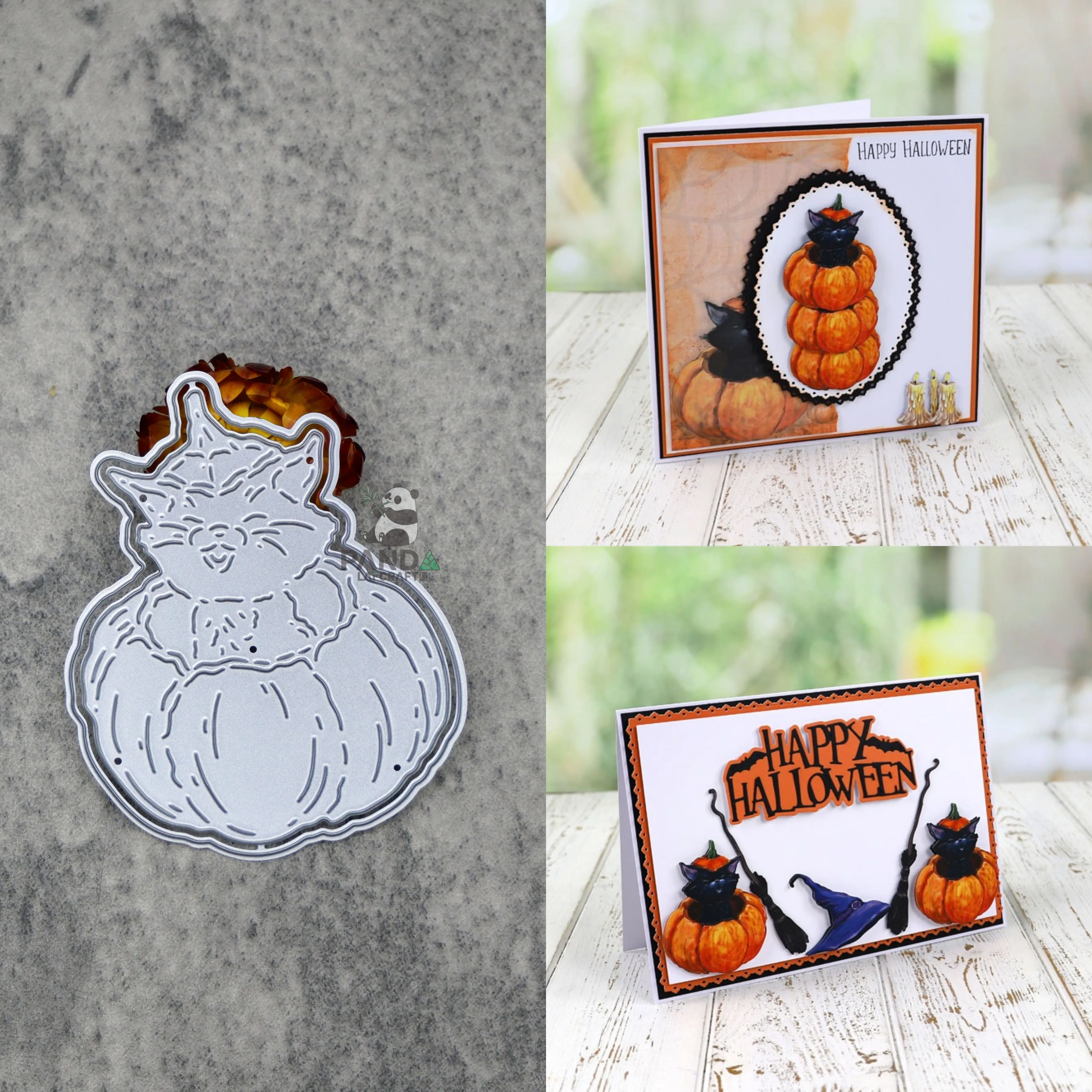 Набор штампов PANDALAI с изображением тыквы металлическая пресс-форма сделай сам