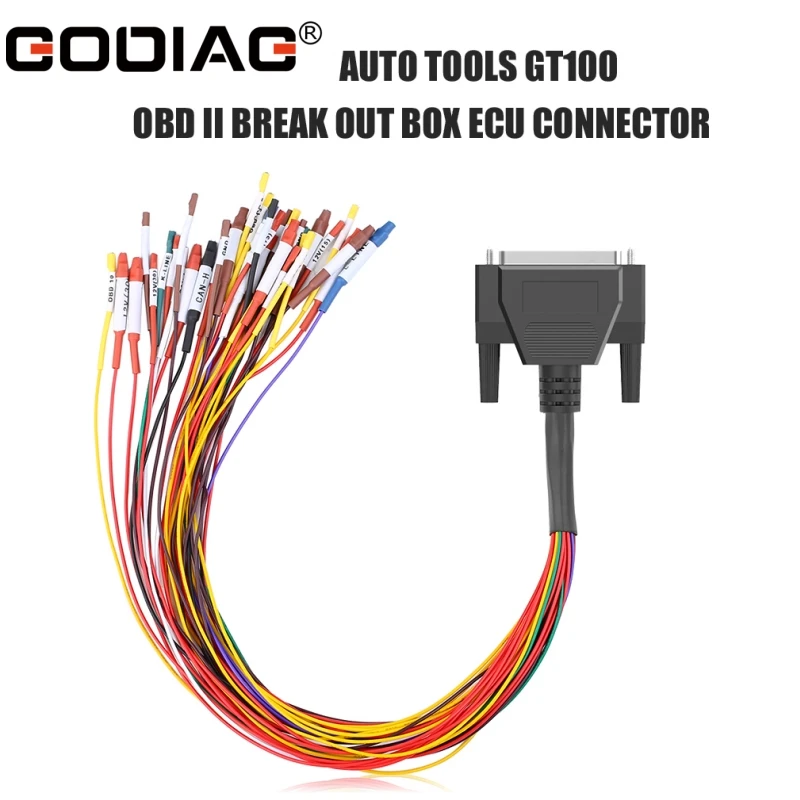 Кабель GODIAG OBD2 - DB25 работает вместе со стандартным кабелем для разъема блока