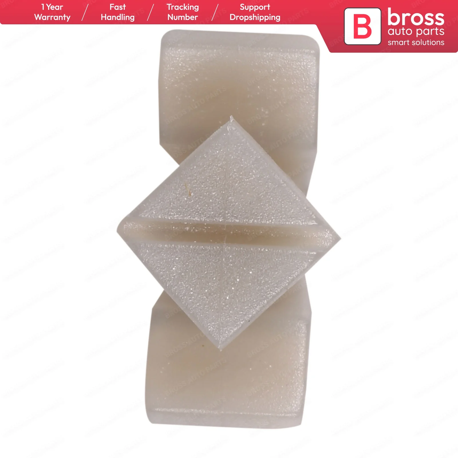 

10 Pieces Nylon Dark Gray Grille Clip for Nissan: 62318-01WOO