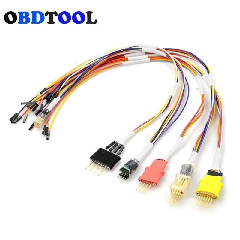 Адаптер для программатора блока управления без паяльного штифта для Xprog/iProg, ECU кабель программатора 5 Probe SOP8/DIP8/3,0 мм/2,54 мм/3,0 мм