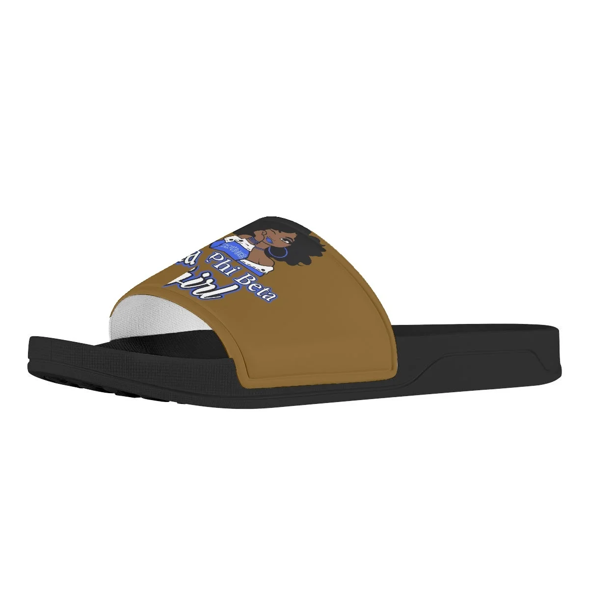 Classic Zeta Phi Beta Slipper Fashion COOL Girl Waterproof Flats for Women Personalized Design Holiday Gift Round Toe Flip-flops