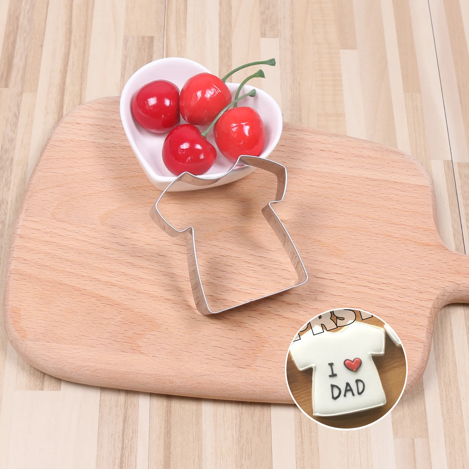 

Baby Clothes Biscuit Mould Stainless Steel Frosting Cookie Cutter Clay Tools Baking Fondant Steamed Bread Mold Kitchen Bakeware