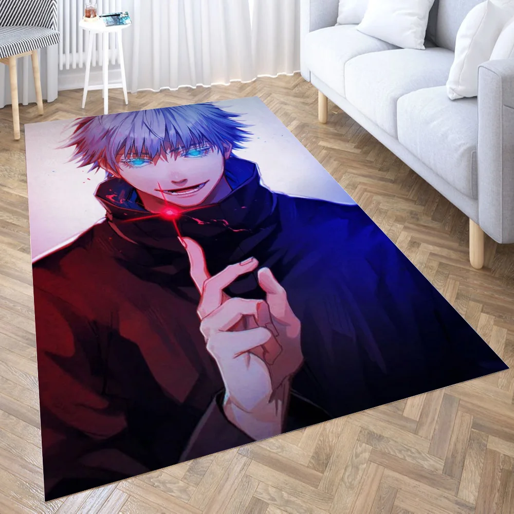 

Jujutsu Kaisen Area Rug for Living Room Floor Mat Carpet for Bedroom Bedside Entrance Doormat Anti-slip Home Decor