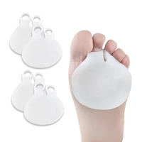 silicone gel forefoot pad metatarsal cushion toe silicone spreader half yard orthotics pad foot care straightener pain relief