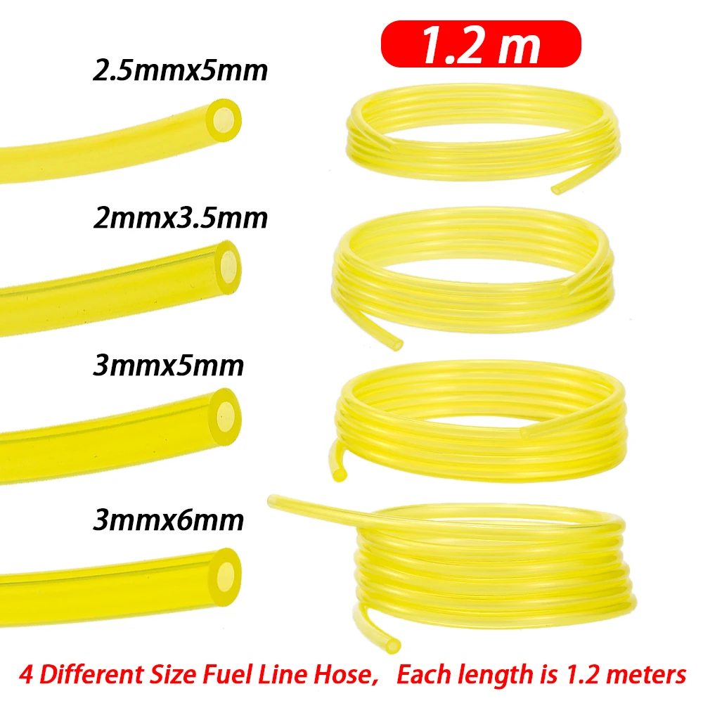 

Топливный шланг JAKYLOVE 1,2 м, 4 шт.