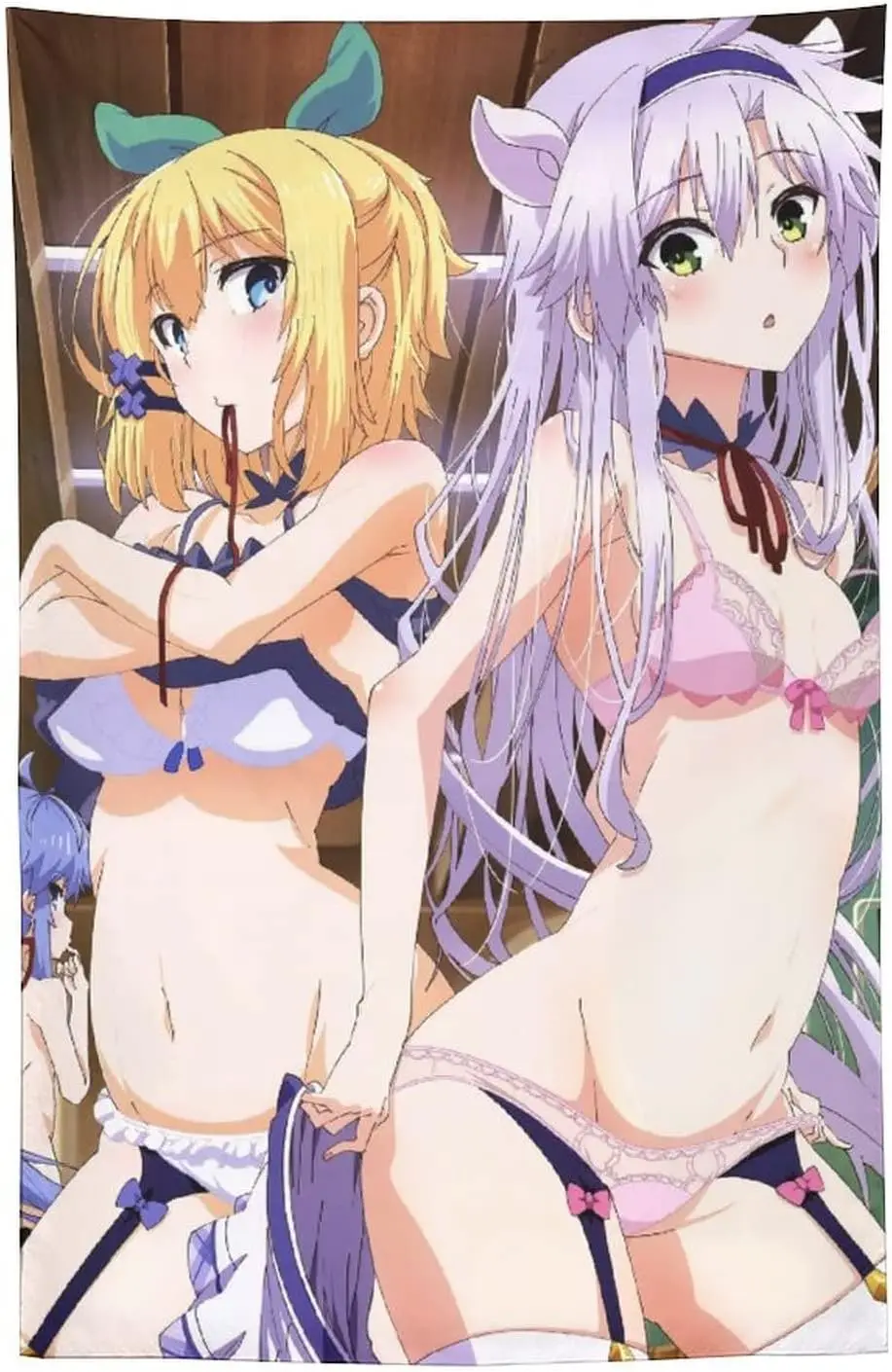 Akashic Records of Bastard Magic Instructor Adventure Anime Girl Sexy Poster Home Decor Tapestry Wall Art Hanging