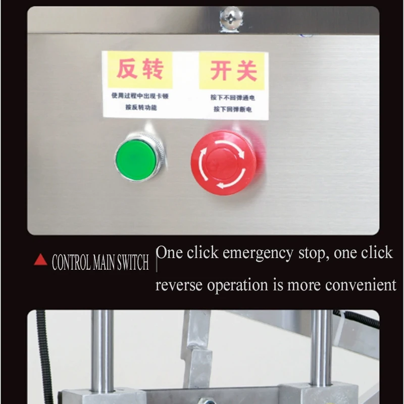 Электрическая коммерческая машина для резки костей и свиней гидравлическая